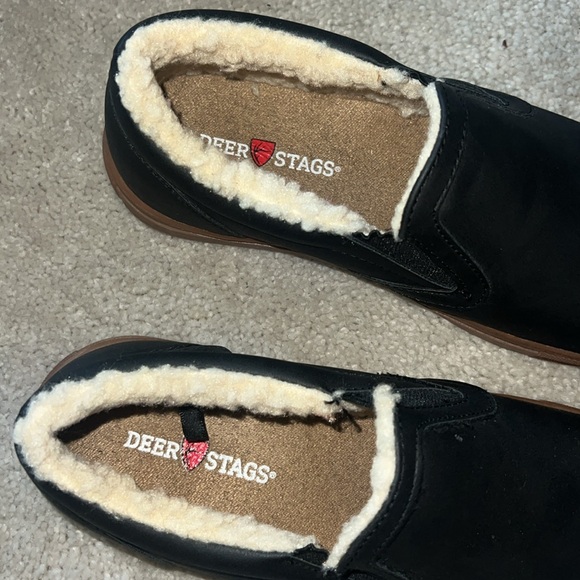 DEER STAGS BOYS DRESS CASUAL SHOES  Sz 2.5 - Picture 2 of 8